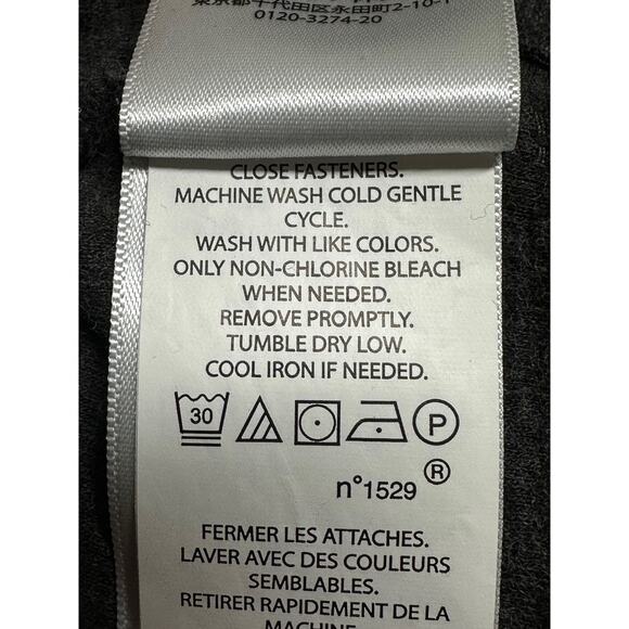 Ralph Lauren Polo Sweater Mens Large Gray 1/4 Zip Estate Rib 100% Cotton Preppy - Picture 6 of 9